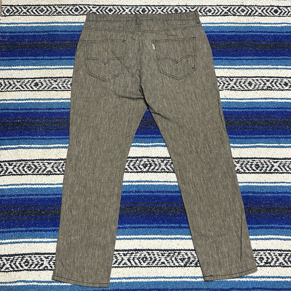 Levi's 514 Men's 34x30 Gray Heather Straight Leg Jeans Casual Denim Pants